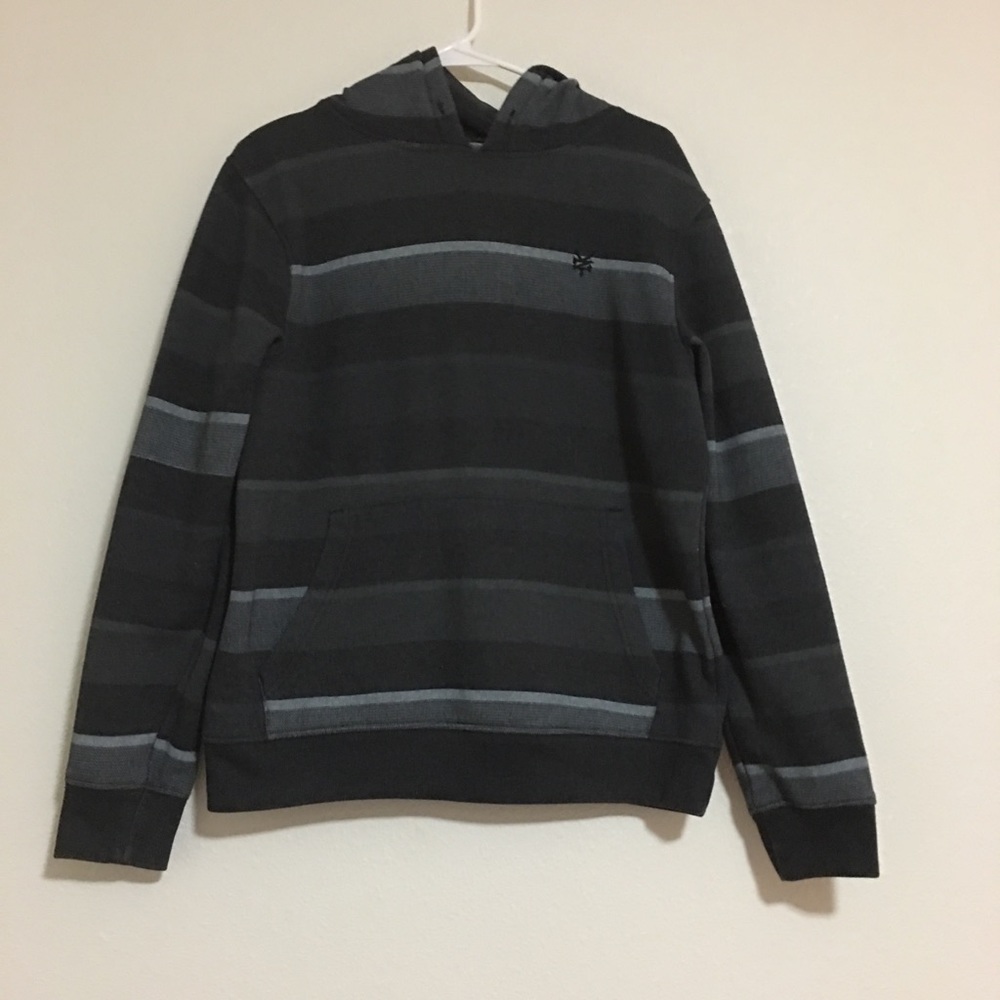 Men’s Black and Grey Hoodie